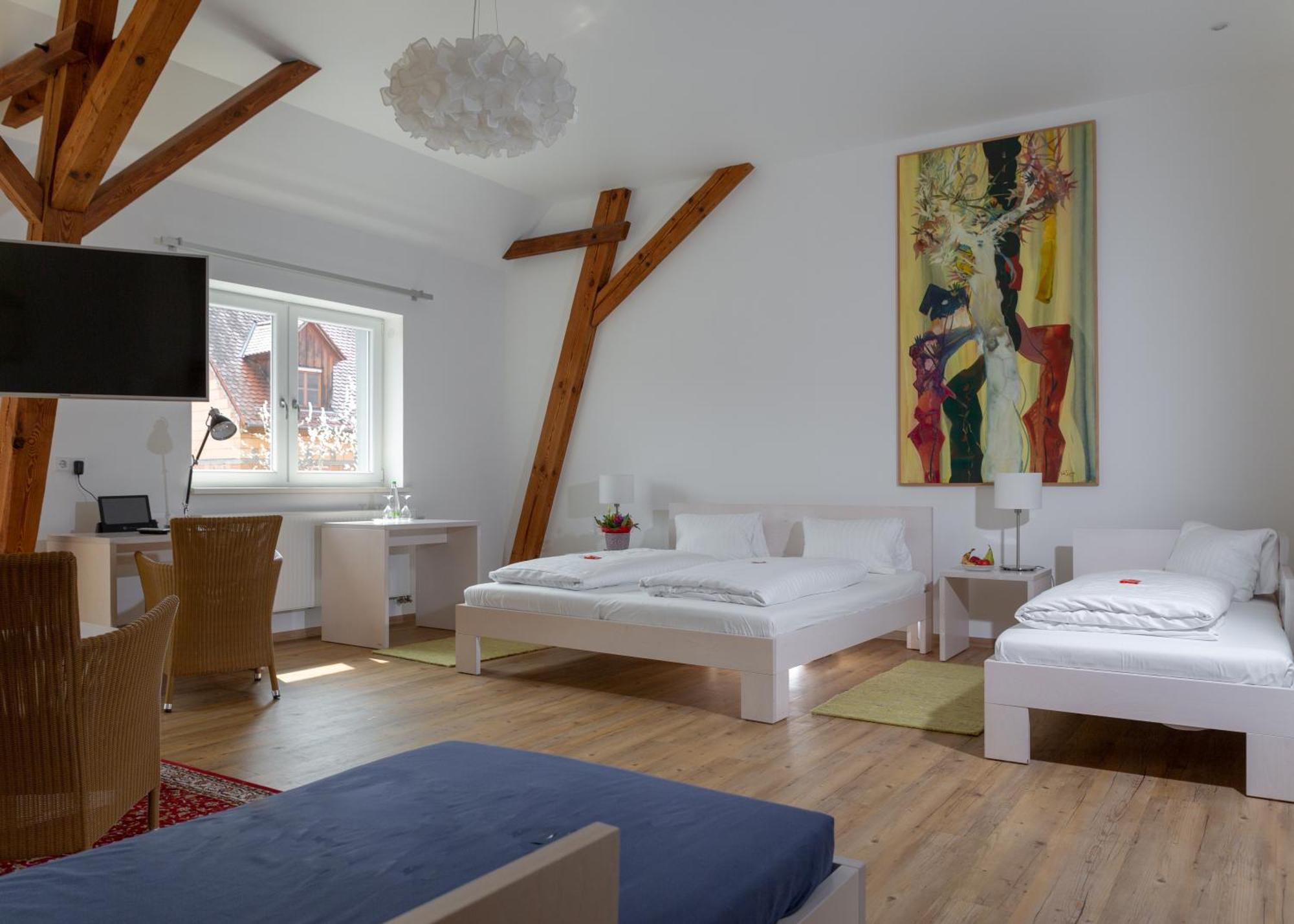 Hotel Gasthof Zum Storch Schlüsselfeld Zewnętrze zdjęcie