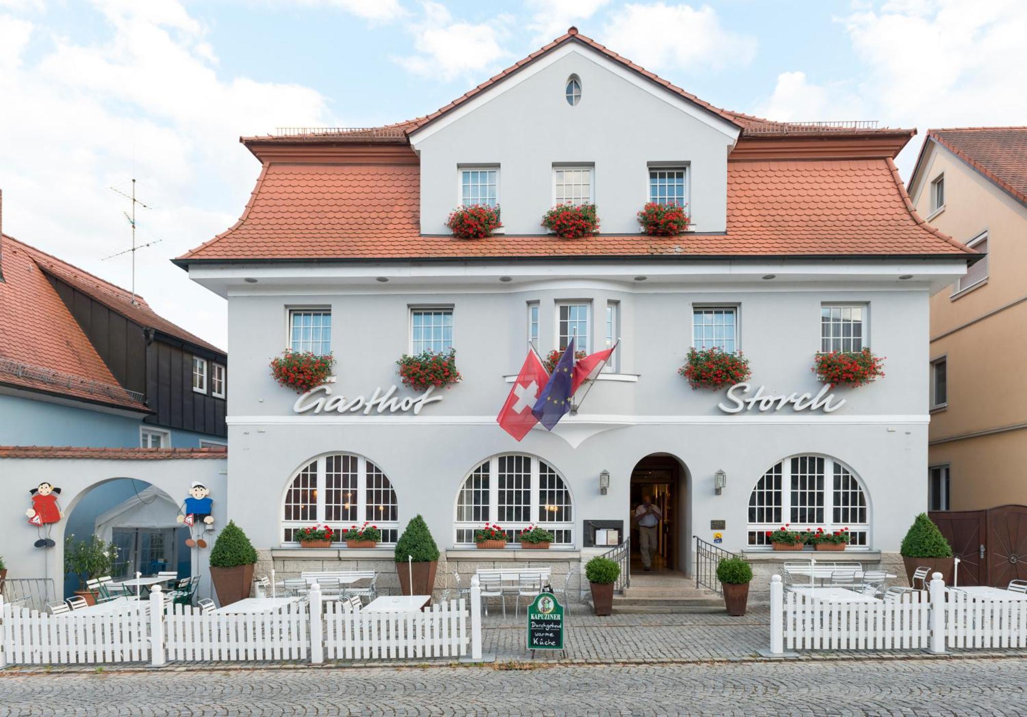 Hotel Gasthof Zum Storch Schlüsselfeld Zewnętrze zdjęcie